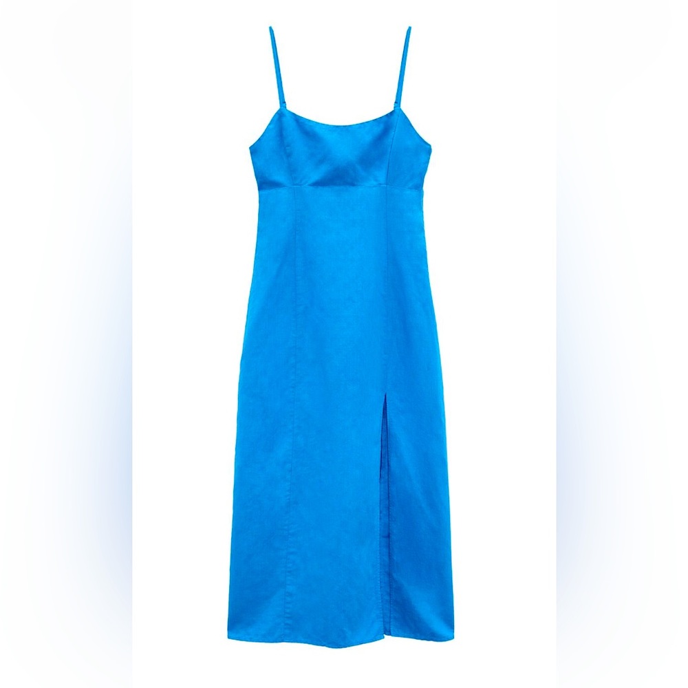 Zara Linen Blend Dress